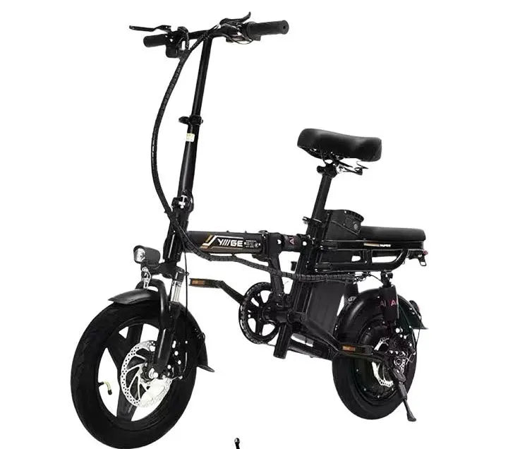 Folding Mini Electric Bicycle with 48V Lithium Battery and Rear Hub Motor