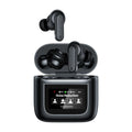 New Design ANC+ENC TWS YW05 Earphones Active Noise Cancelling Wireless Headphoness LED Screen Touch Gaming Headset