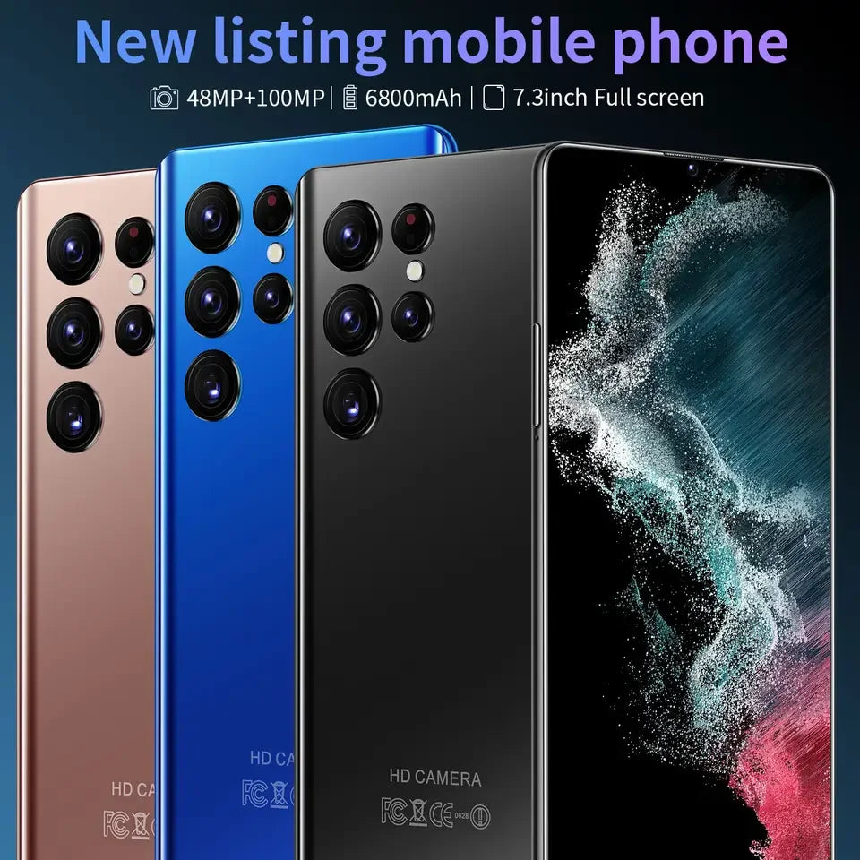 2023 S23 Ultra Mobile Phone with Smart Phones 3G and 4G 5G Smartphone S23 PLUS Ultra