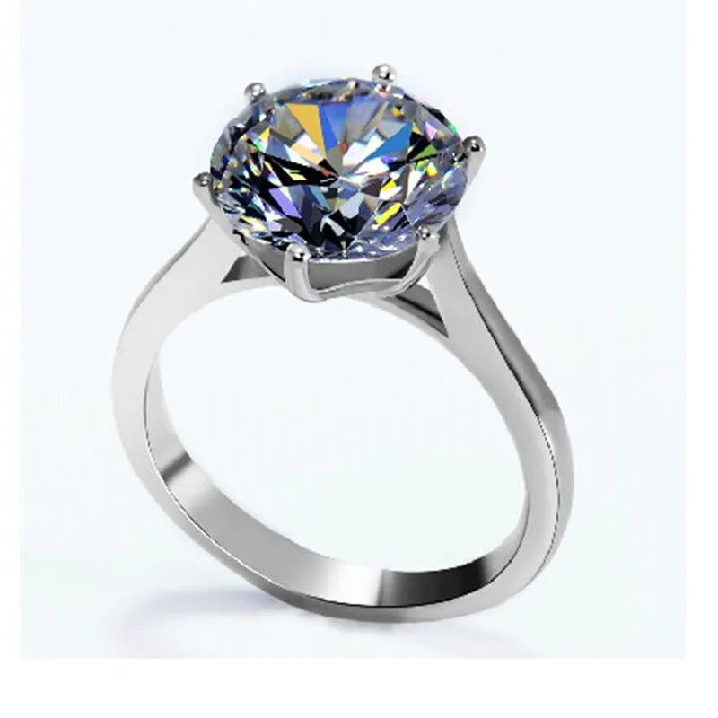 Brand Promise Ring Set Real 100% 925 Sterling Silver Diamond Engagement Wedding Band Rings for Women finger jewelry