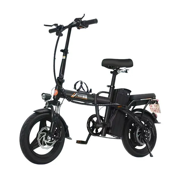 Folding Mini Electric Bicycle with 48V Lithium Battery and Rear Hub Motor