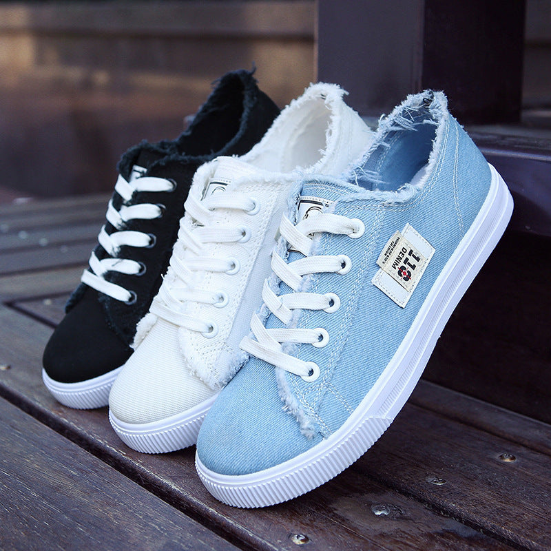 Canvas Shoes for Women, Autumn 2026 New Model, Women's Shoes for Spring and Summer, White Sneakers, Student Sports Flat Shoes, Skate Shoes