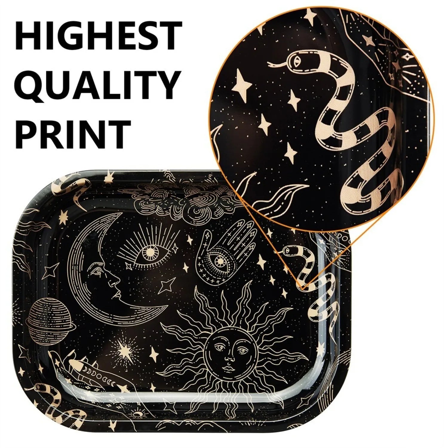 7x5.5inch Rolling Tray Tobacco Smoke Accessories