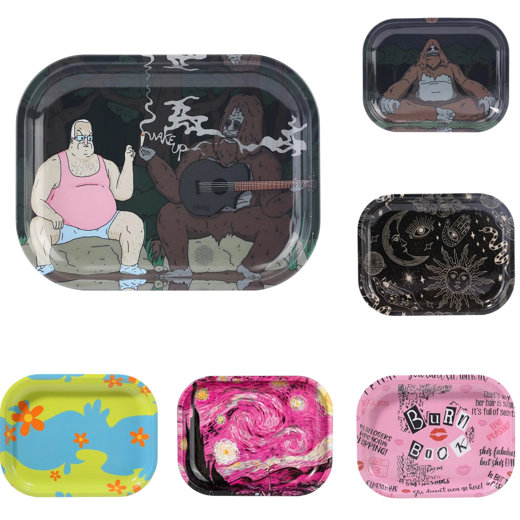 7x5.5inch Rolling Tray Tobacco Smoke Accessories