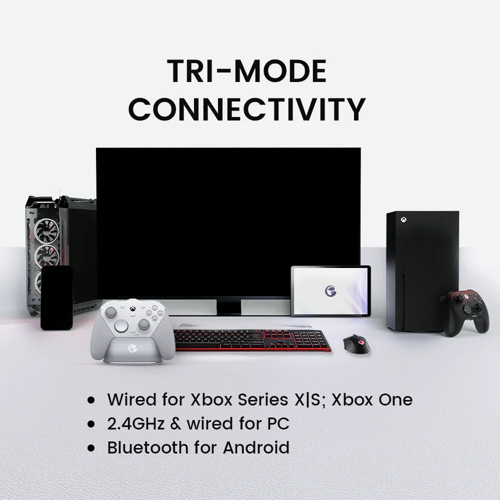 GameSir G7 Pro Xbox Series X|S Gaming Controller - TMR Sticks, Hall Effect Triggers, 1000Hz Polling, Smart Charging Station