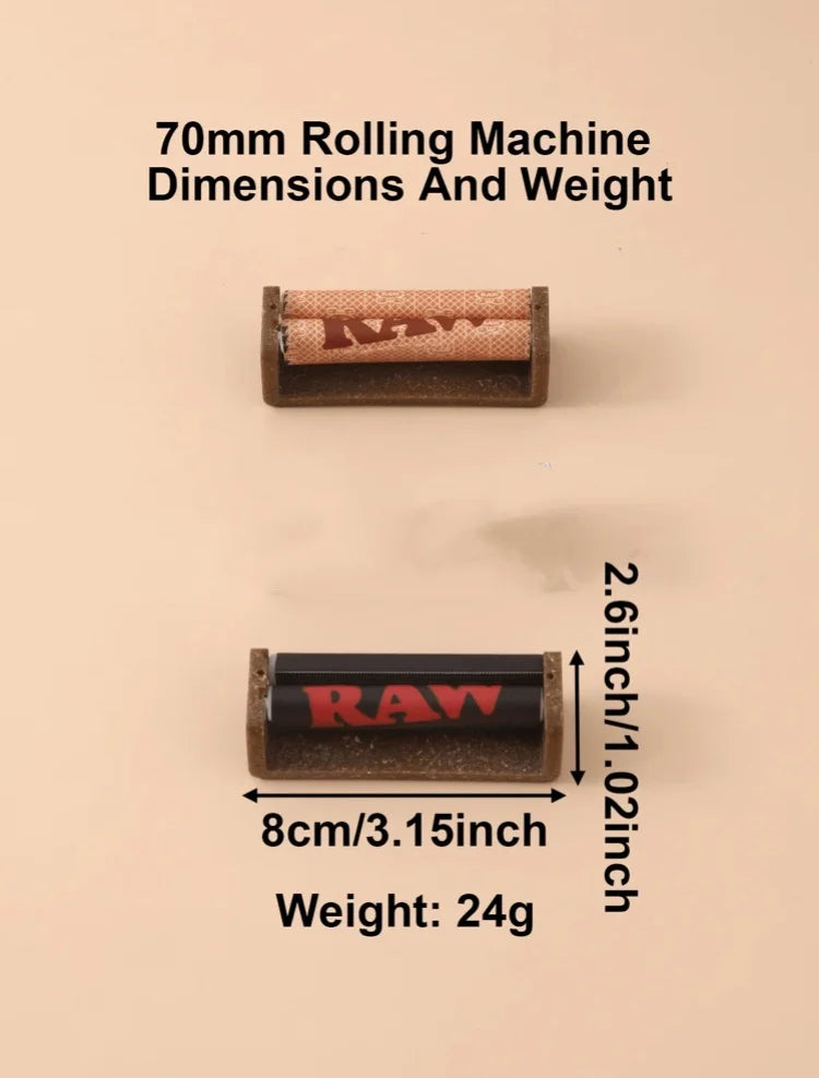 Degradable Cigarette Making Tool 110mm/70mm Portable Manual Tobacco Herb Roller Cone Rolling Machine