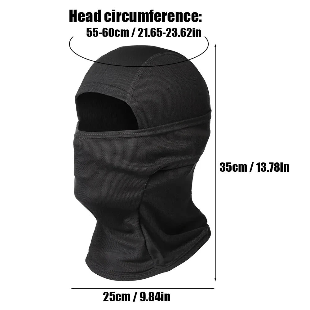 3Pcs/Set Unisex Sunscreen Breathable Balaclava Hat Men Cycling Full Face Mask Outdoor Sports Fishing Running Hiking Skiing Mask