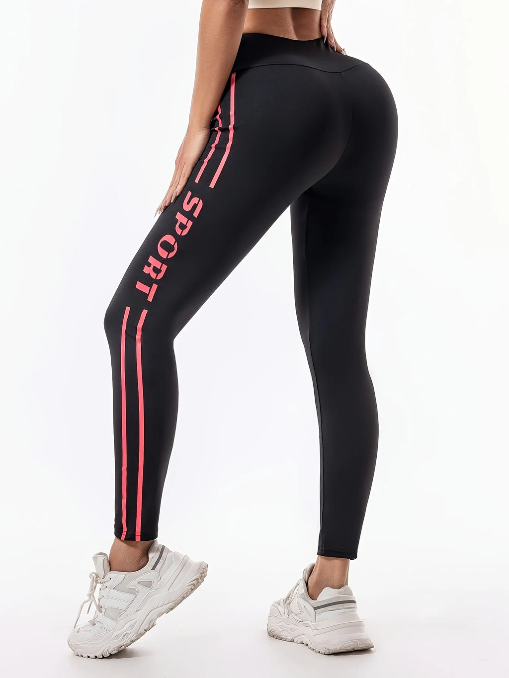 2026 Women's High Waist Yoga Leggings, Butt Lifting Breathable Thin Sports Pants, Tummy Control Workout Tights for Running Fitne