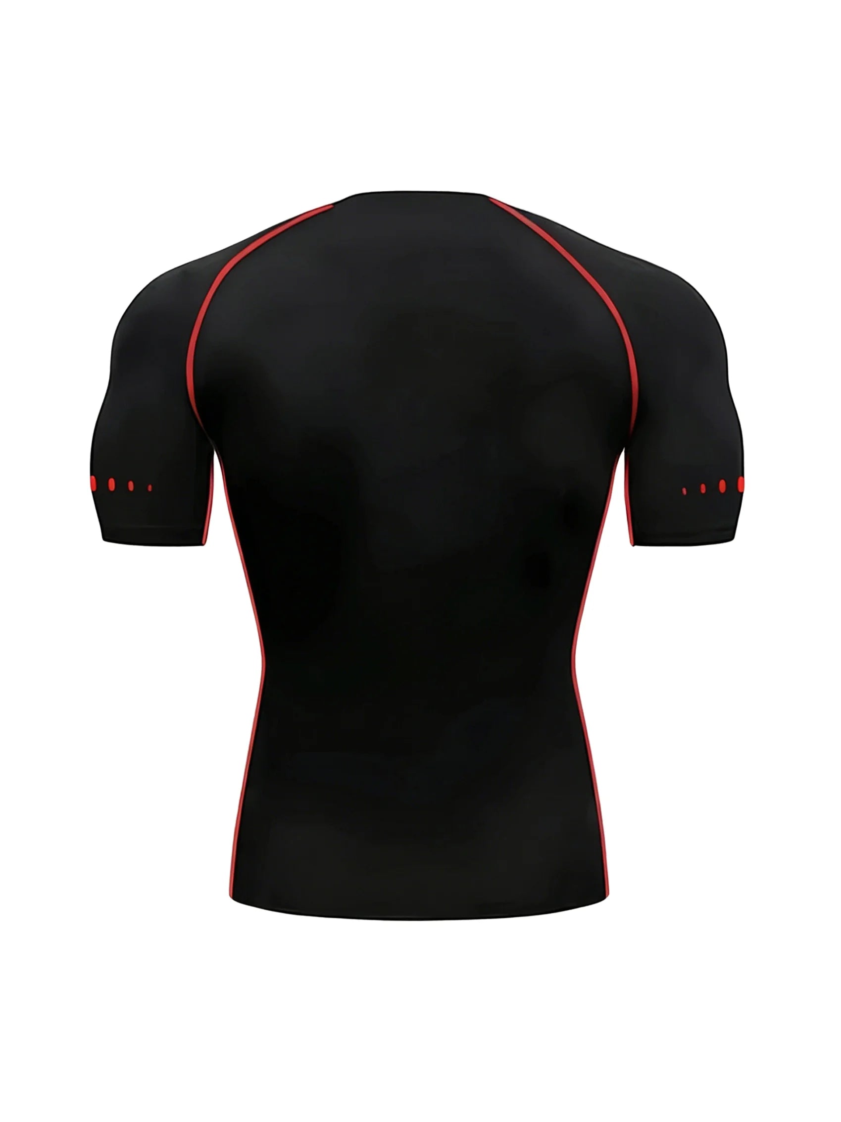Men's Compression T-Shirt Quick Dry Breathable Elastic Gym Tee Multi Colors Available for All Seasons Running Fit Single Piece
