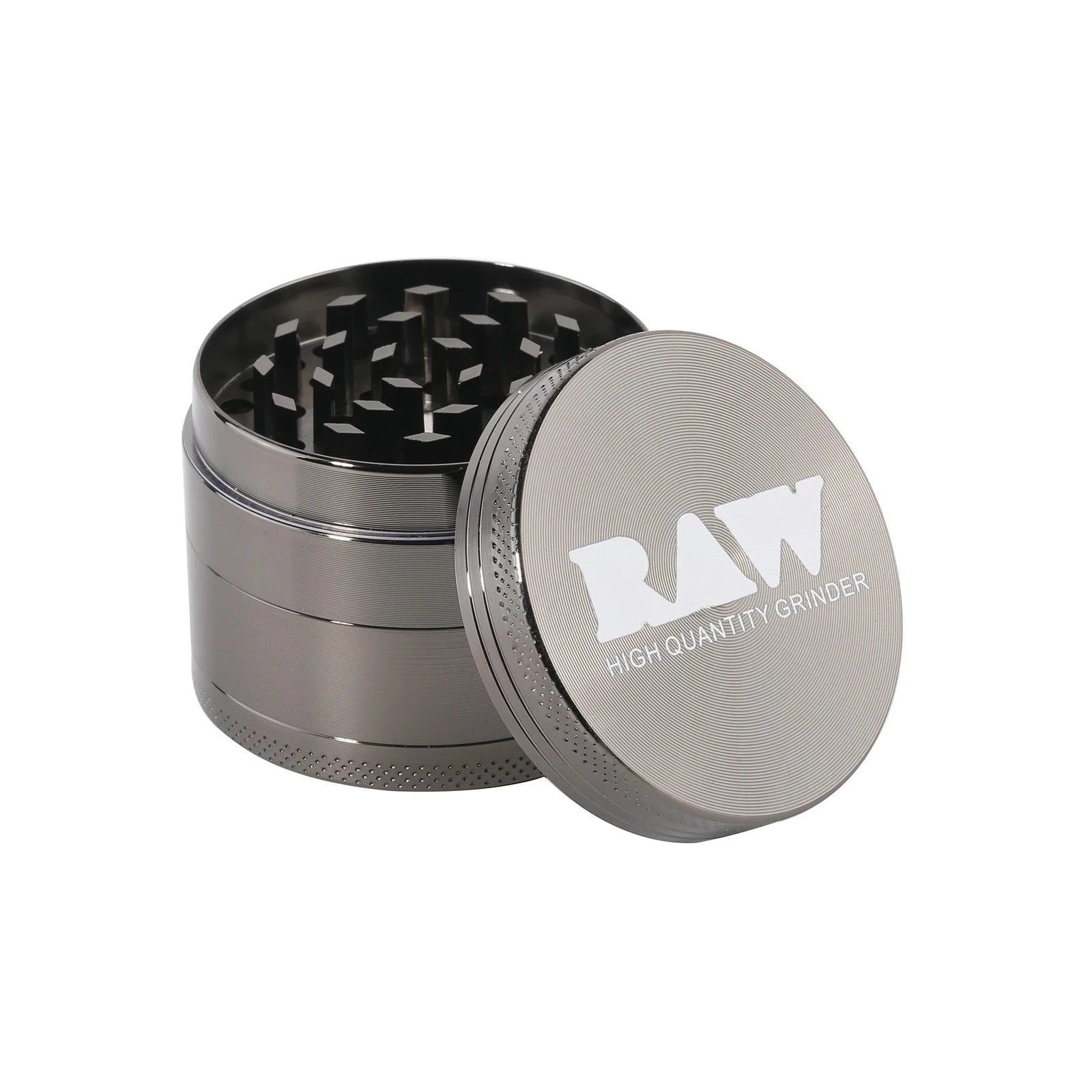 Matte Black Murder'd Cigarette Rolling Tray and Grinders