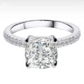 Brand Promise Ring Set Real 100% 925 Sterling Silver Diamond Engagement Wedding Band Rings for Women finger jewelry