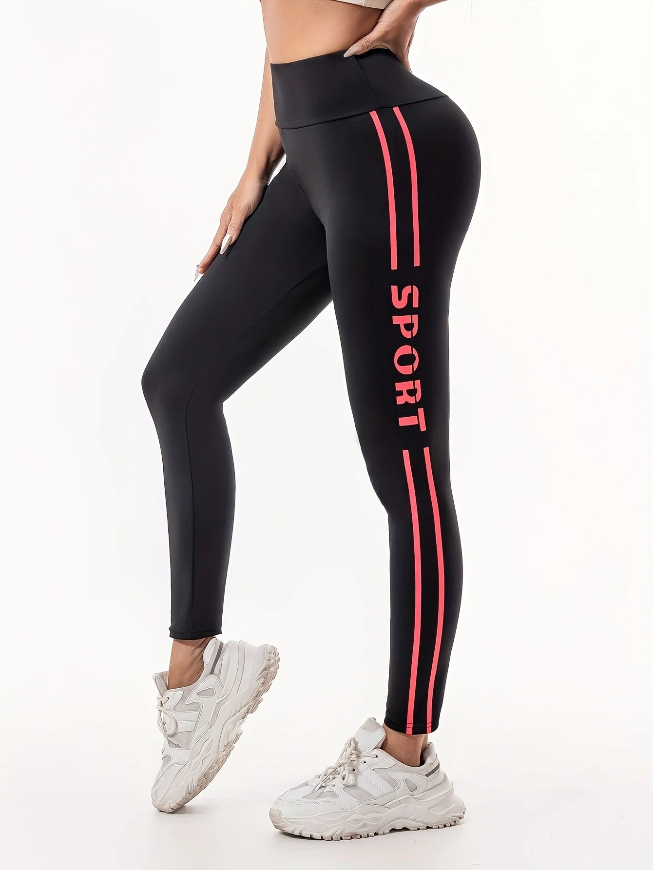 2026 Women's High Waist Yoga Leggings, Butt Lifting Breathable Thin Sports Pants, Tummy Control Workout Tights for Running Fitne