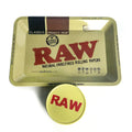 60MM Plastics Herb Grinder 2 layer Cigarette Spice Crusher With 18x12.5cm Metal Tobacco Rolling Tray Smoking Accessories