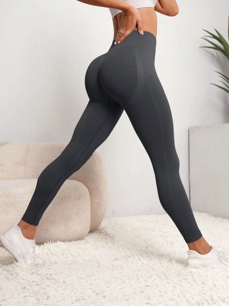 Women High Waist Butt Lifting Leggings Tummy Control Workout Pants Soft Stretchy Comfortable Yoga Running Sports