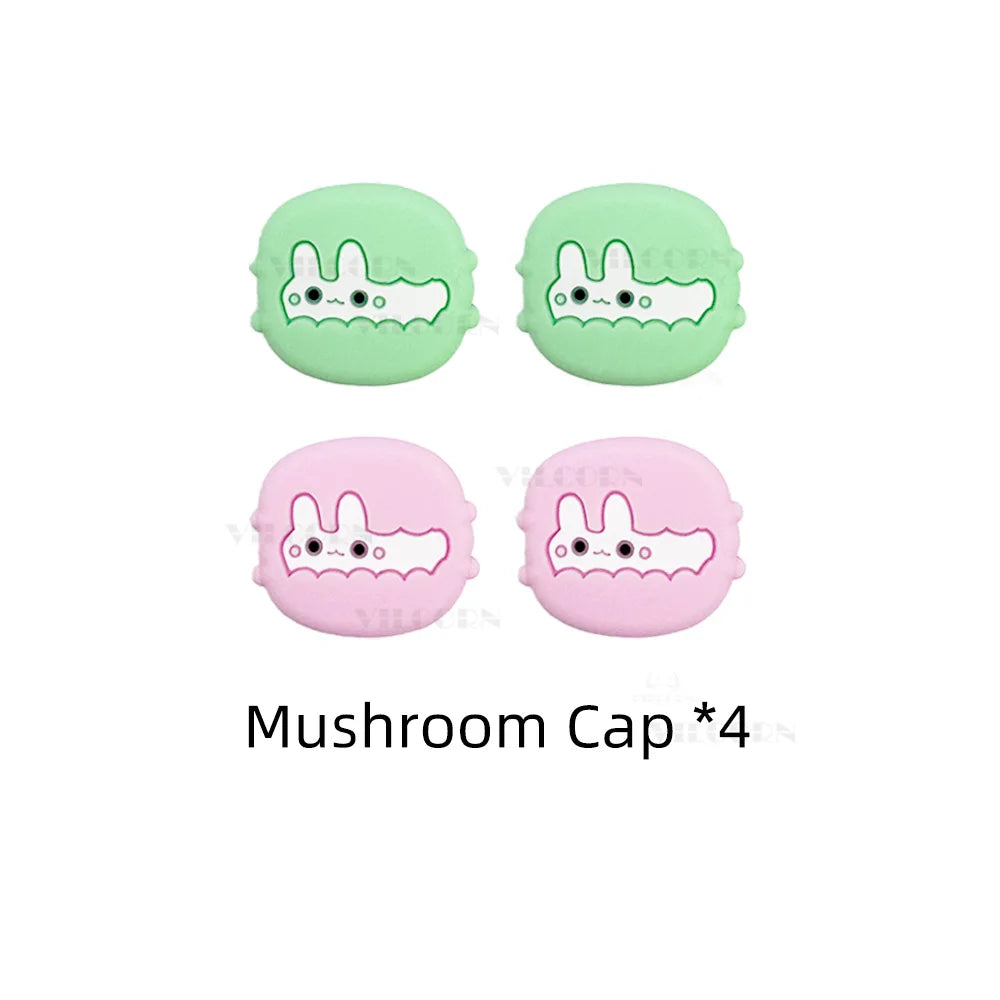 Patterned Thumb Grip Caps with Large Contact Area for Large Size Analog Sticks – Comfortable Joystick Cover for Switch2/PS5/Xbox
