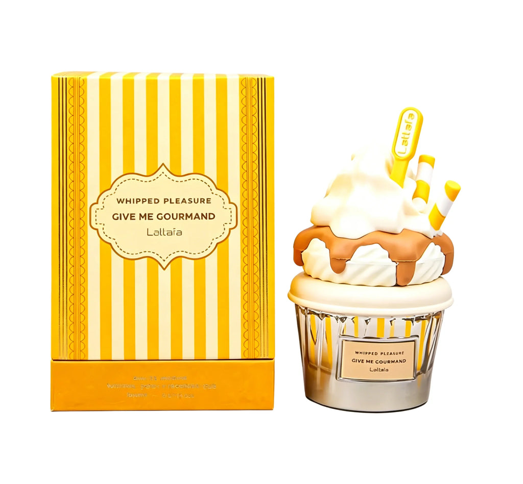 Lattafa Whipped Pleasure Eau de Parfum, Give Me Gourmand Collection, Spray Form, 75ml,