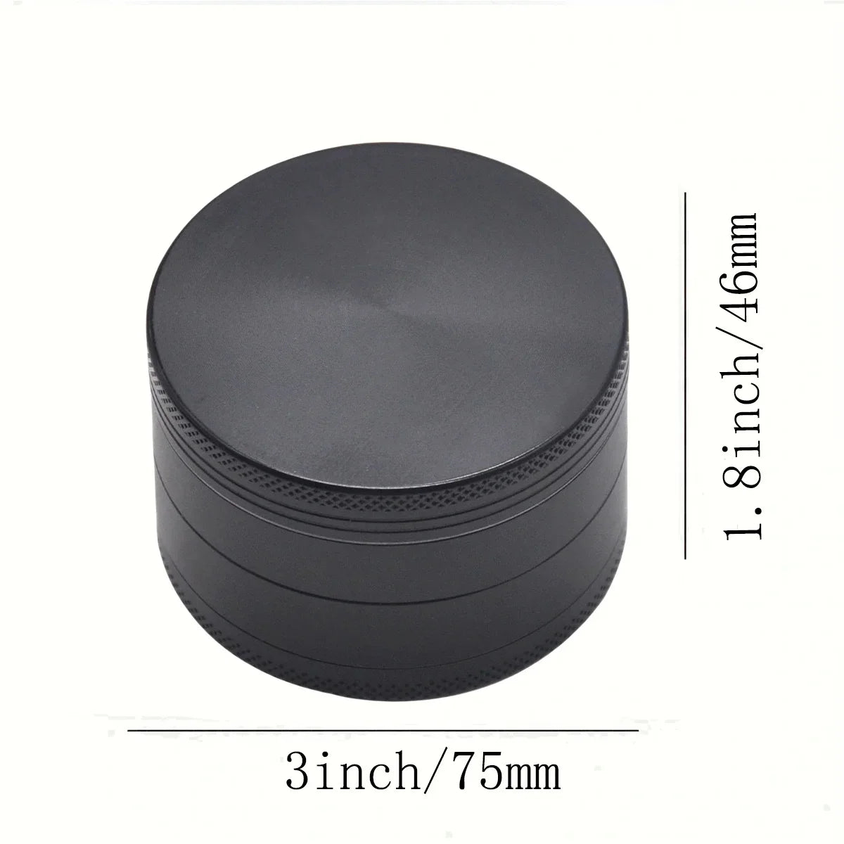 Metal Herb Grinder 4-layer Manual Spice Mill Pepper Mortar Bud Crusher Gift Grass Tobacco Grinder Smoking Cigarette Accessories