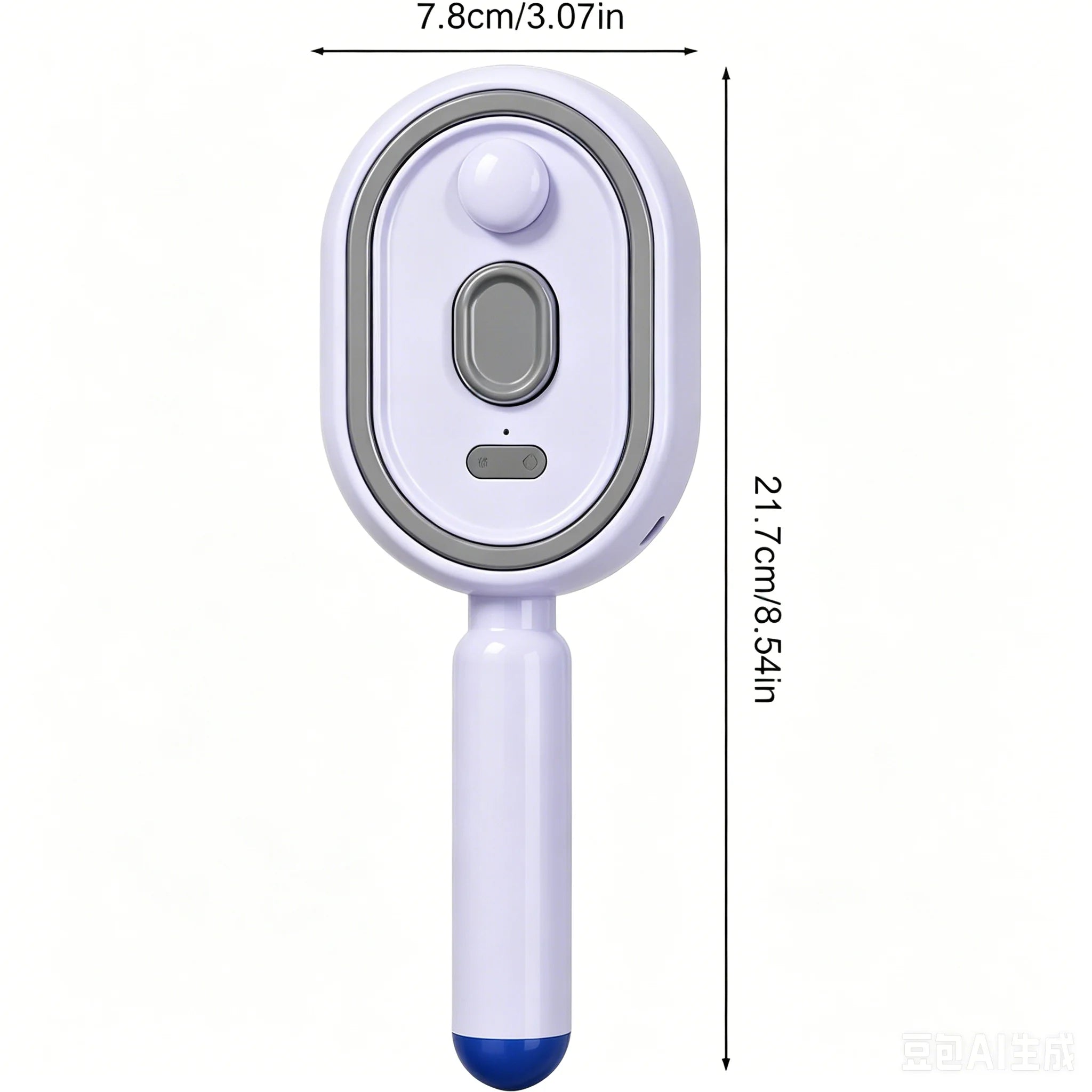 Electric Spray Hair Brush Leave-In Essential Oil Hair Care Red Light Comb Scalp Massage Reduce Frizz Smoothing Air Cushion Comb