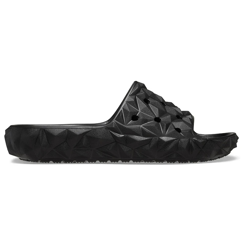 SmilePoP Men Sandals Summer New Waterproof Geometric Slide Outdoot Soft Beach Sandals Vacation Casual Couple Nonslip Home Slides