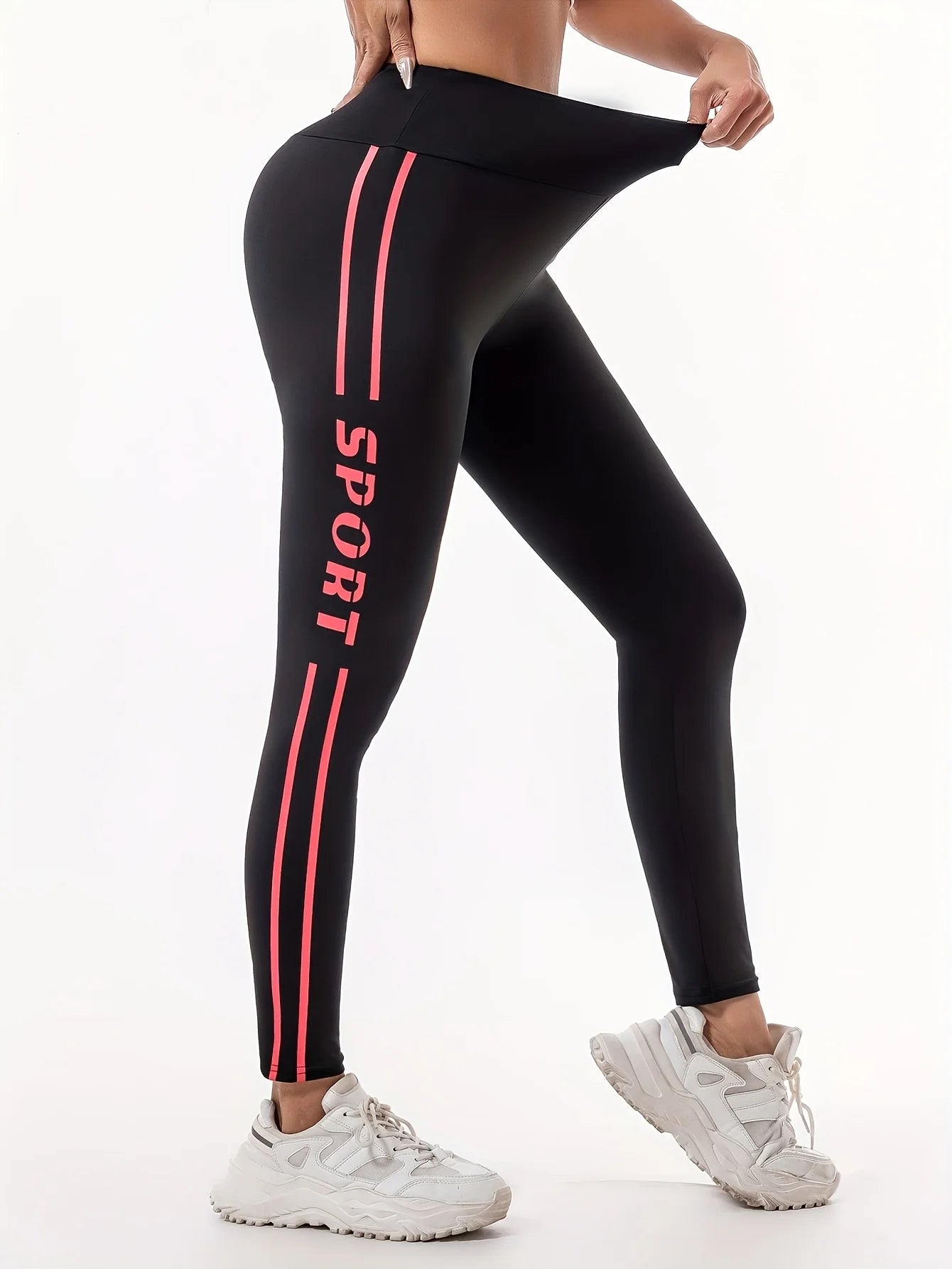 2026 Women's High Waist Yoga Leggings, Butt Lifting Breathable Thin Sports Pants, Tummy Control Workout Tights for Running Fitne
