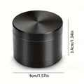 Metal Herb Grinder 4-layer Manual Spice Mill Pepper Mortar Bud Crusher Gift Grass Tobacco Grinder Smoking Cigarette Accessories