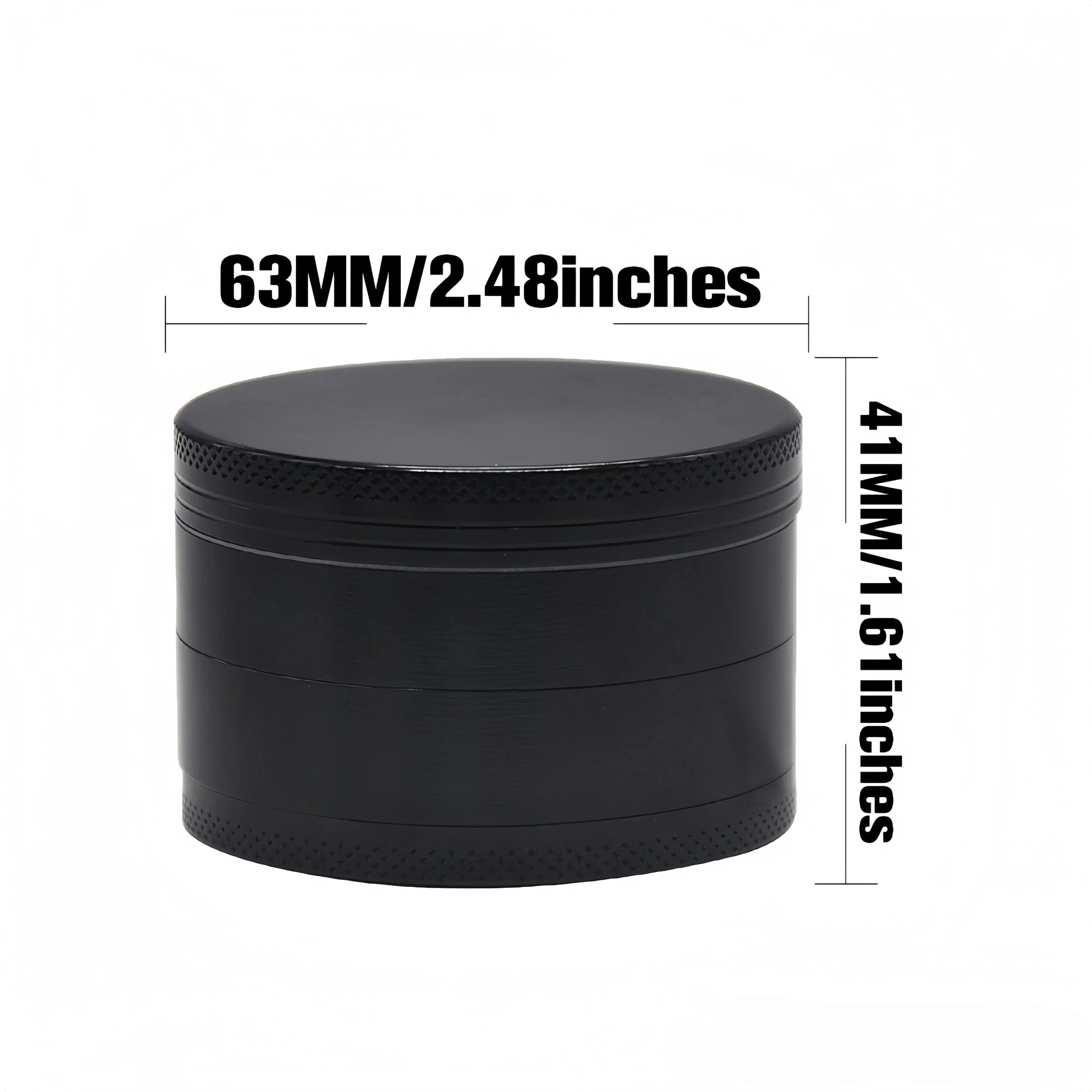 Metal Herb Grinder 4-layer Manual Spice Mill Pepper Mortar Bud Crusher Gift Grass Tobacco Grinder Smoking Cigarette Accessories