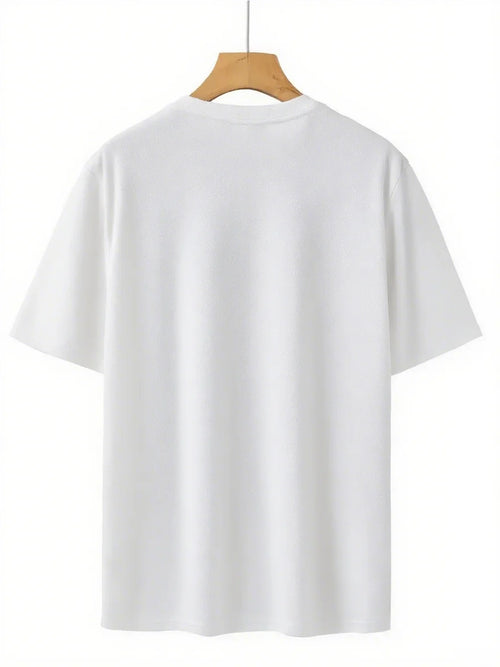 1-3 Pack Men's Quick Dry Mesh T-shirts, Casual Loose Fit Crew Neck Short Sleeve Tops for Sports & Daily Life