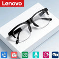 Lenovo AI Smart Glasses 8K Remote Control Touch Photo Camera Recording Translator Voice Assistant Wireless Bluetooth Eyewear